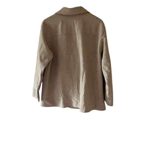 Linda Allard x Ellen Tracy pure wool full zip women’s jacket size 14 - Picture 3 of 6